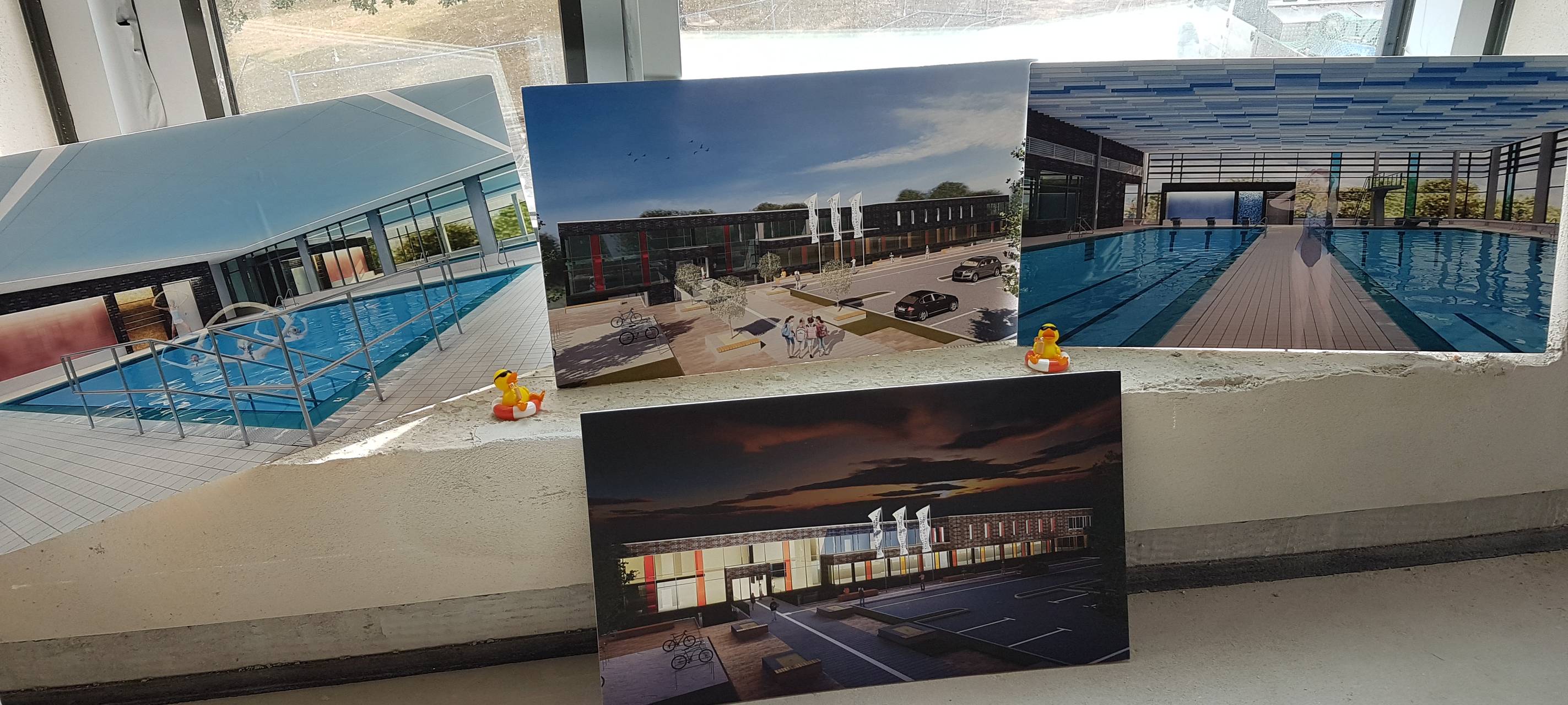 Allwetterbad liegt im Zeitplan