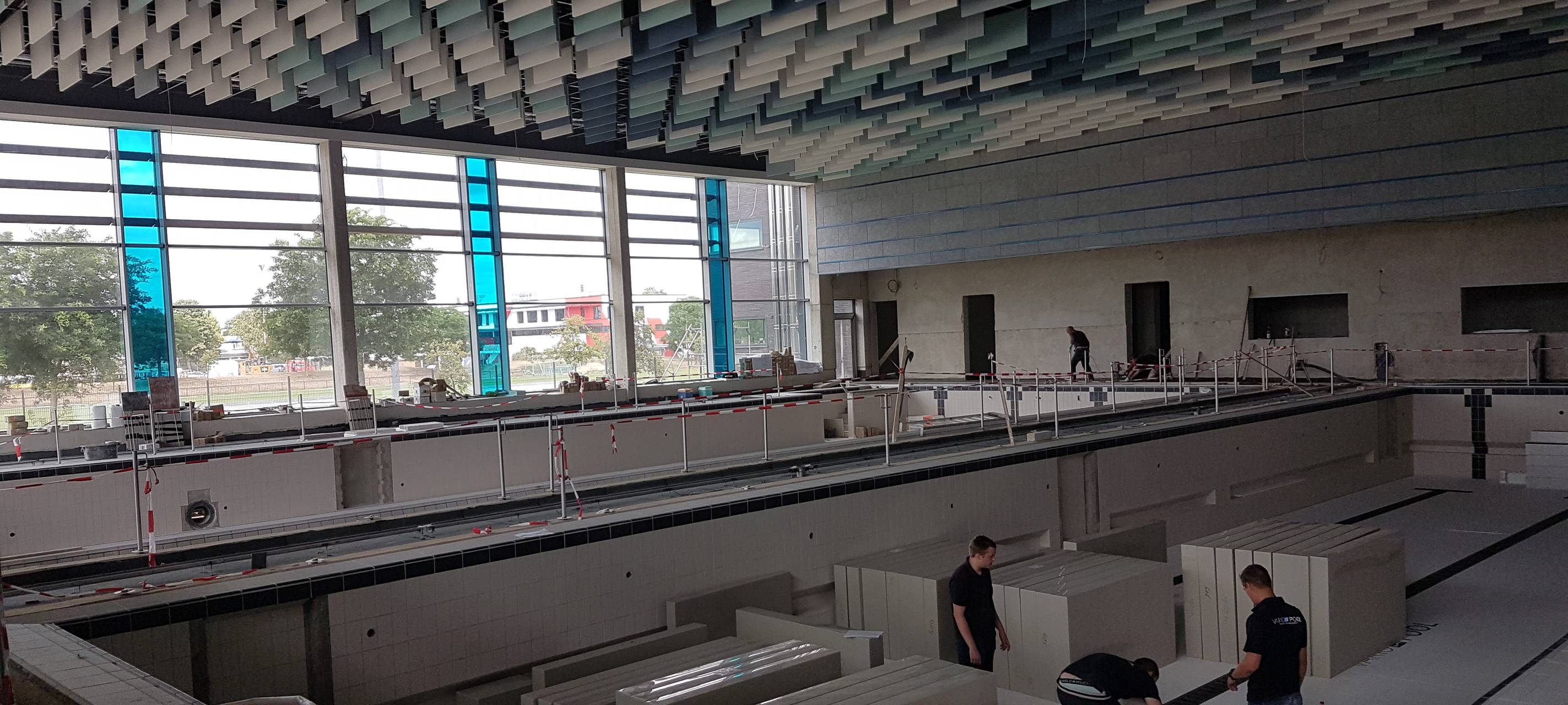 Das Hallenbad in Flingern öffnet in einem Monat