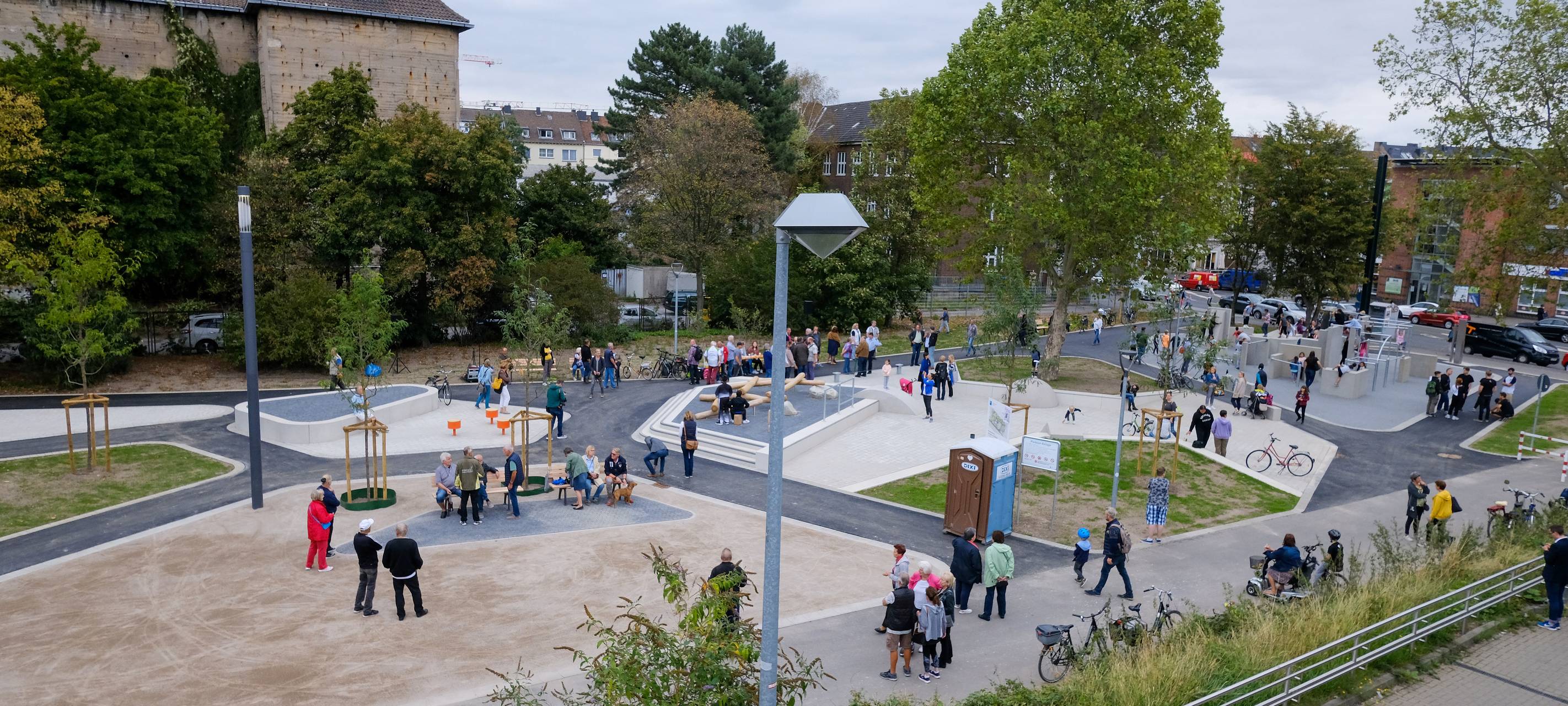 Neuer Sportpark am Rather Broich