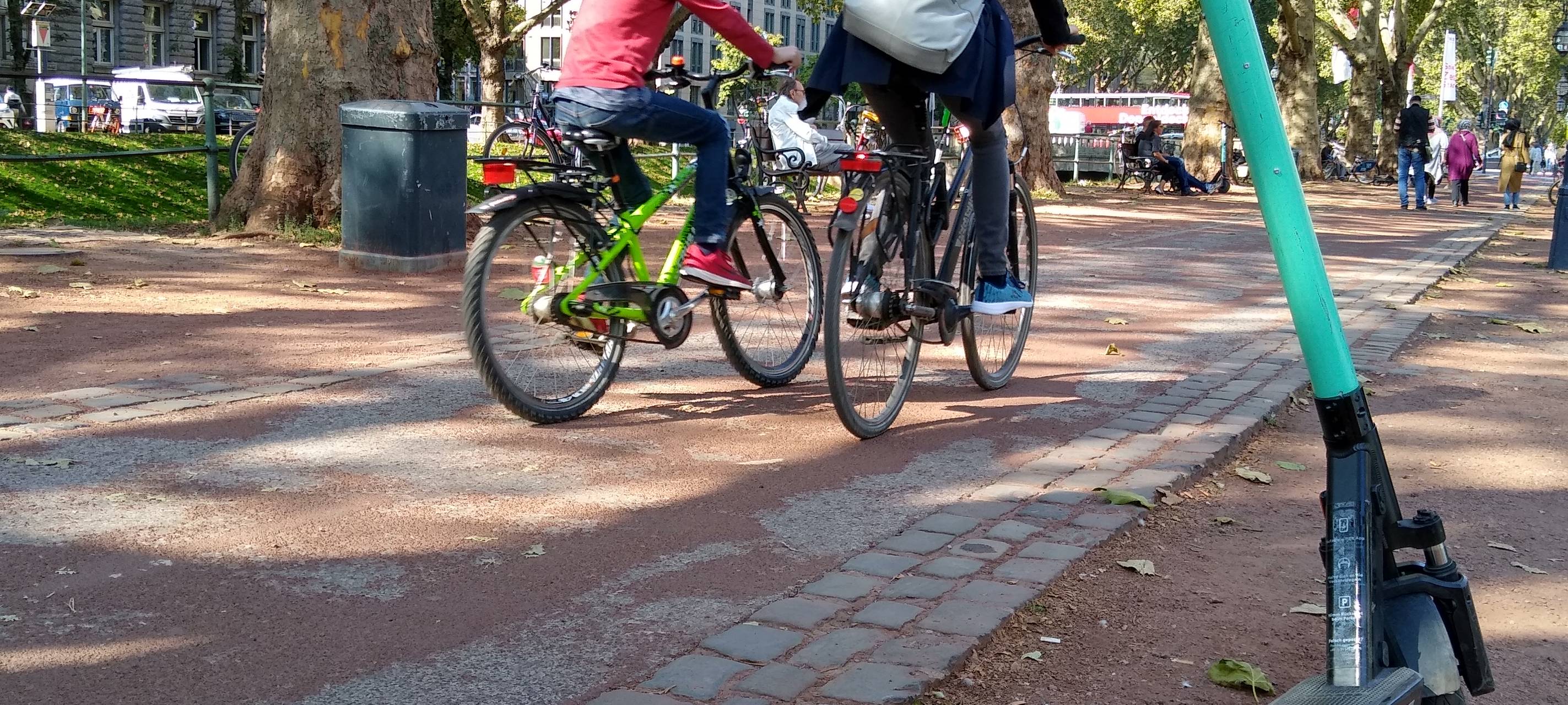 Viele Stimmen für neuen Kö-Radweg