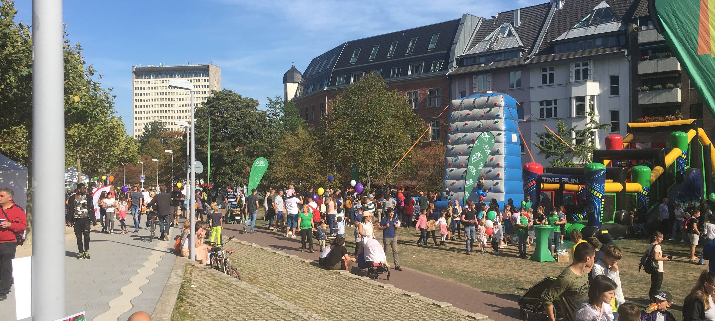 Düsseldorf feiert heute Weltkindertag