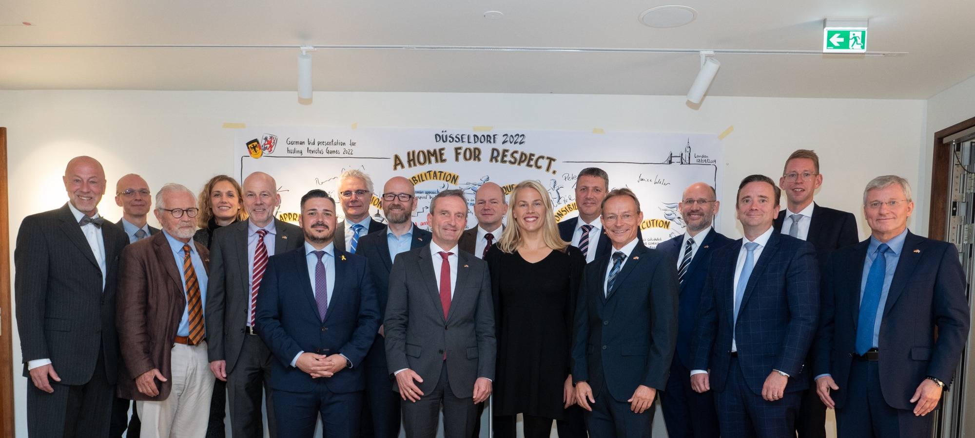 Düsseldorf bewirbt sich für die "Invictus Games" 2022