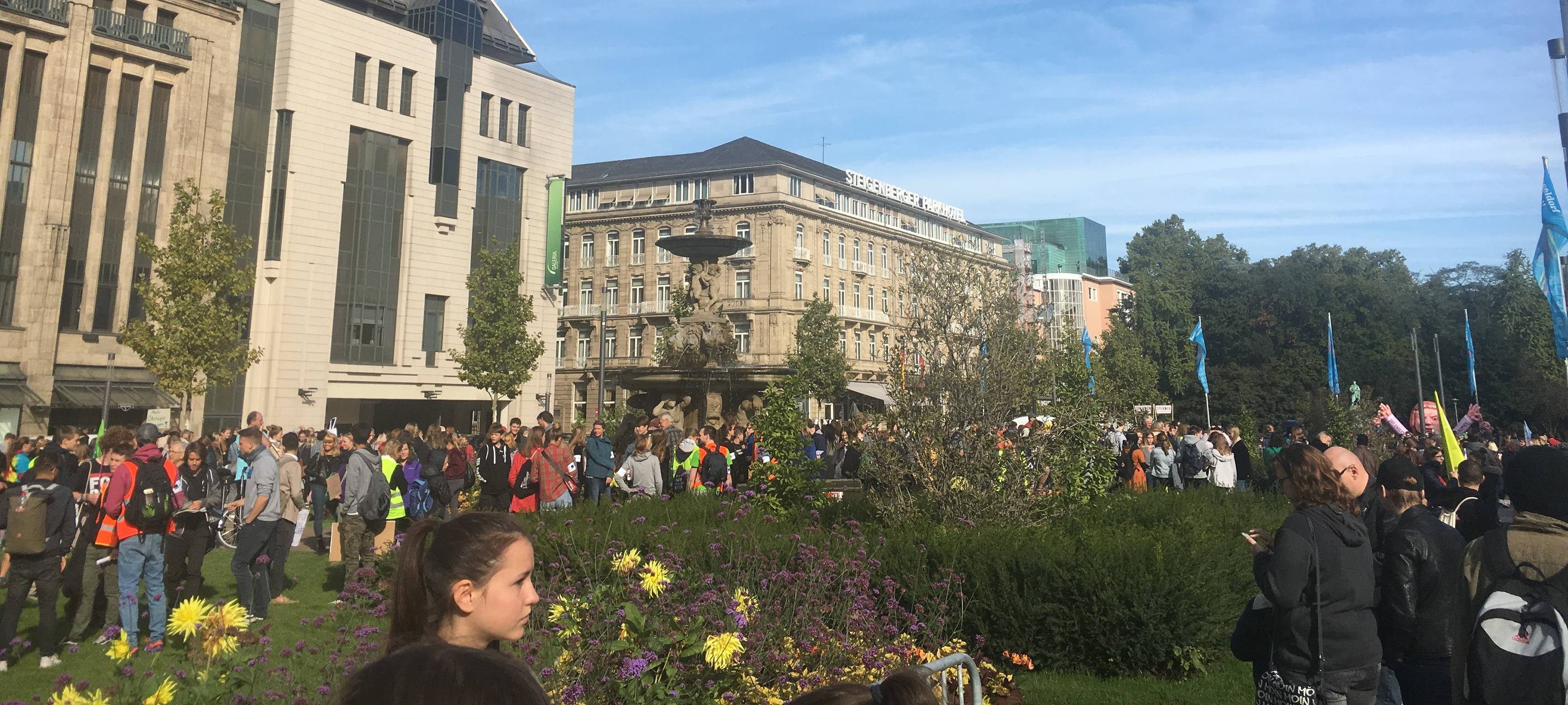 Immer mehr Demos in Düsseldorf