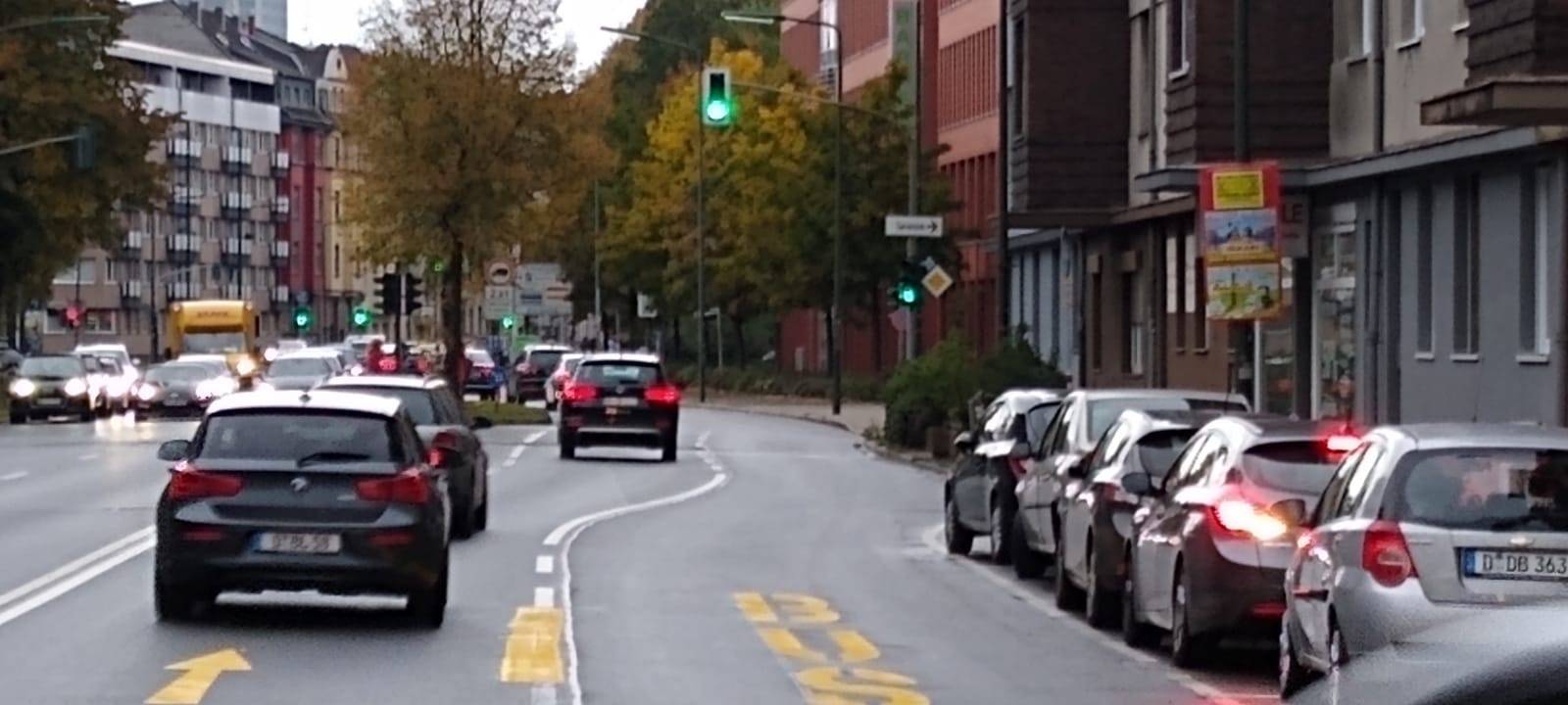 Düsseldorf: Umweltspur-"Abbau" beginnt