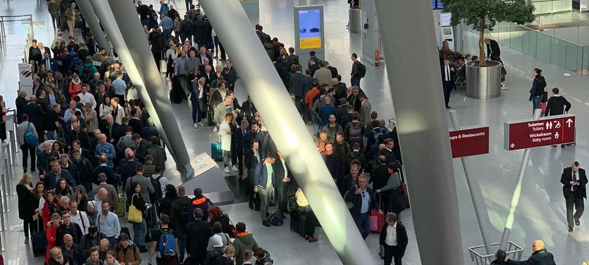 So viele Passagiere am Düsseldorfer Flughafen wie noch nie