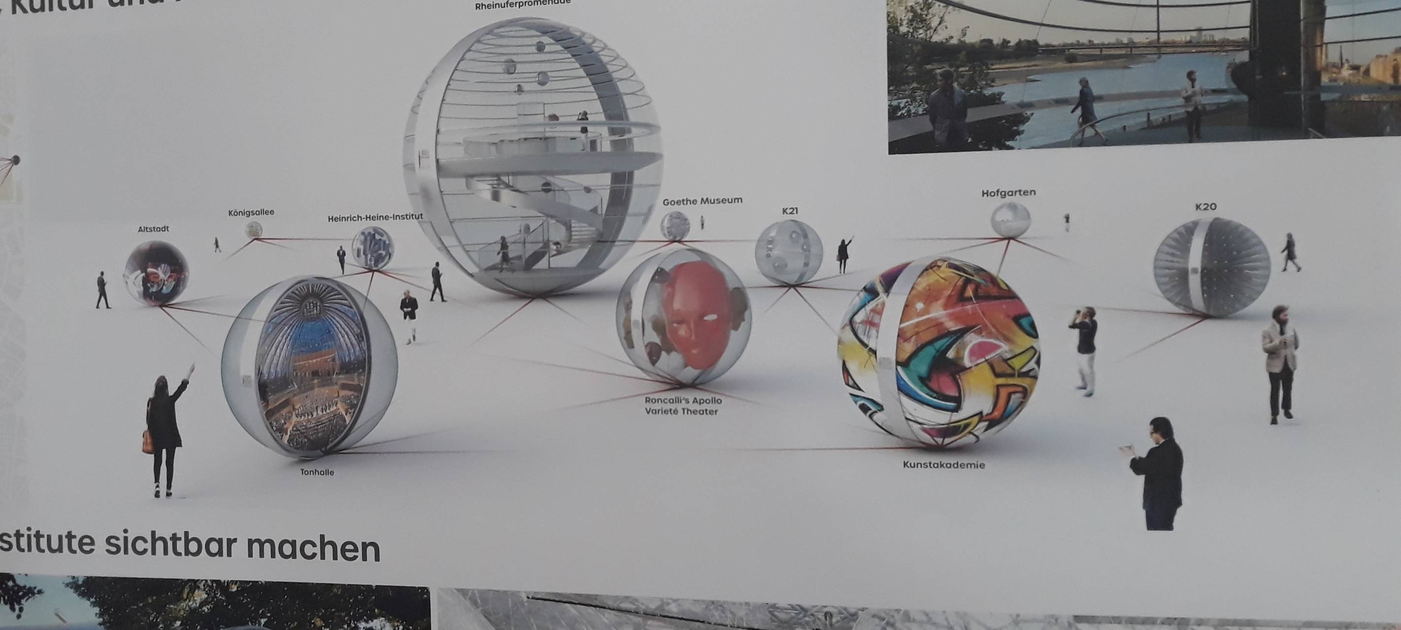 Spektakuläre Pläne für die Düsseldorfer Innenstadt