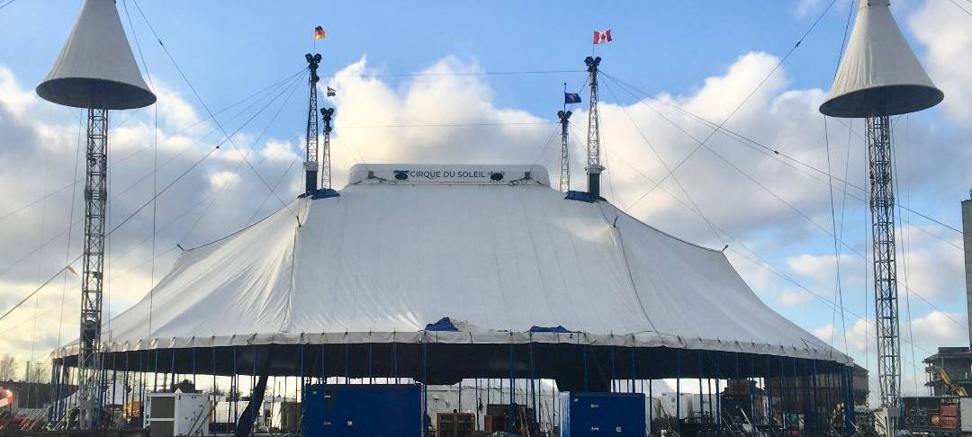 Premiere beim "Cirque du Soleil"