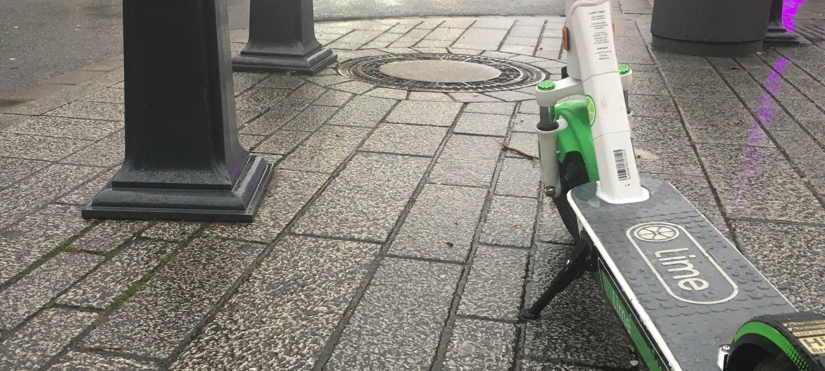 LIME-Scooter sind schon einmal bis zum Mond