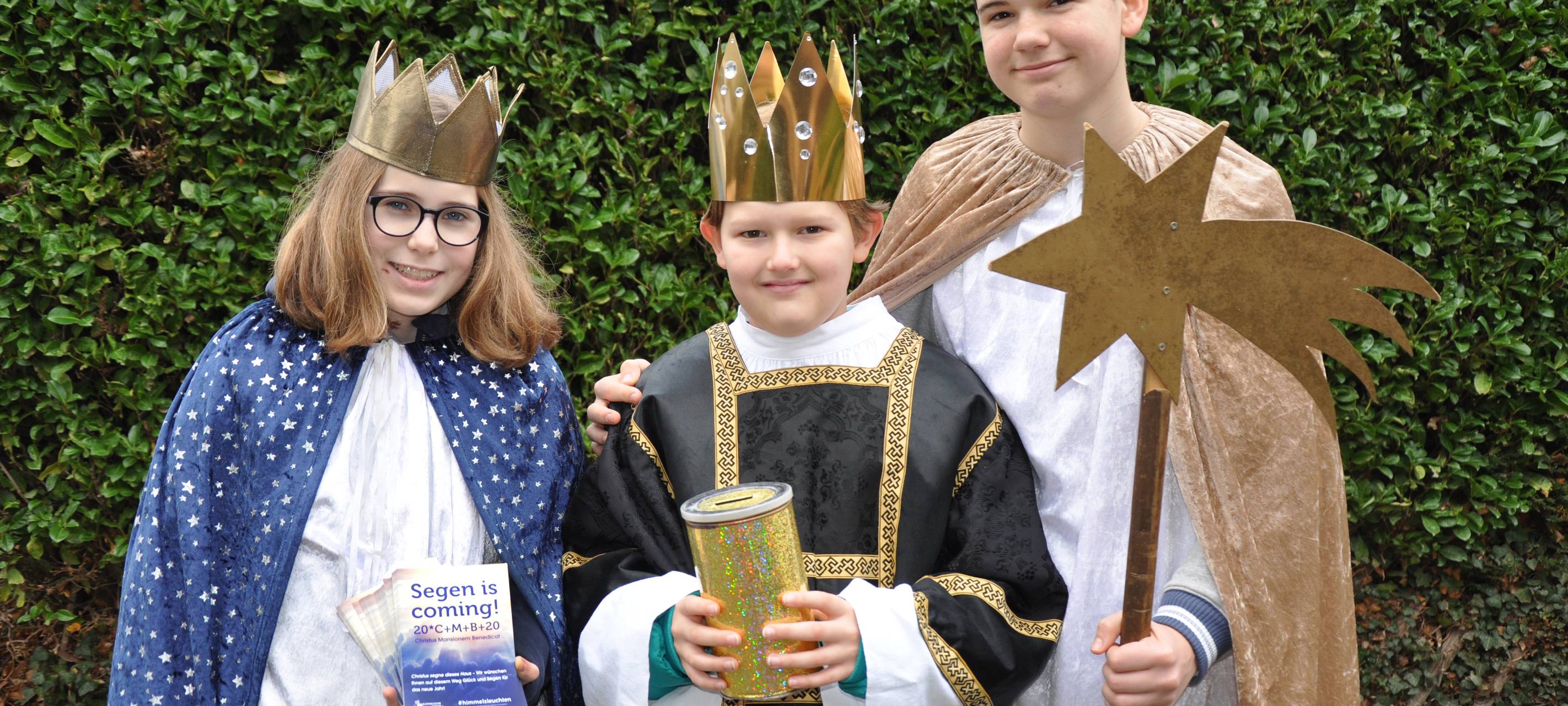 Sternsinger sind unterwegs