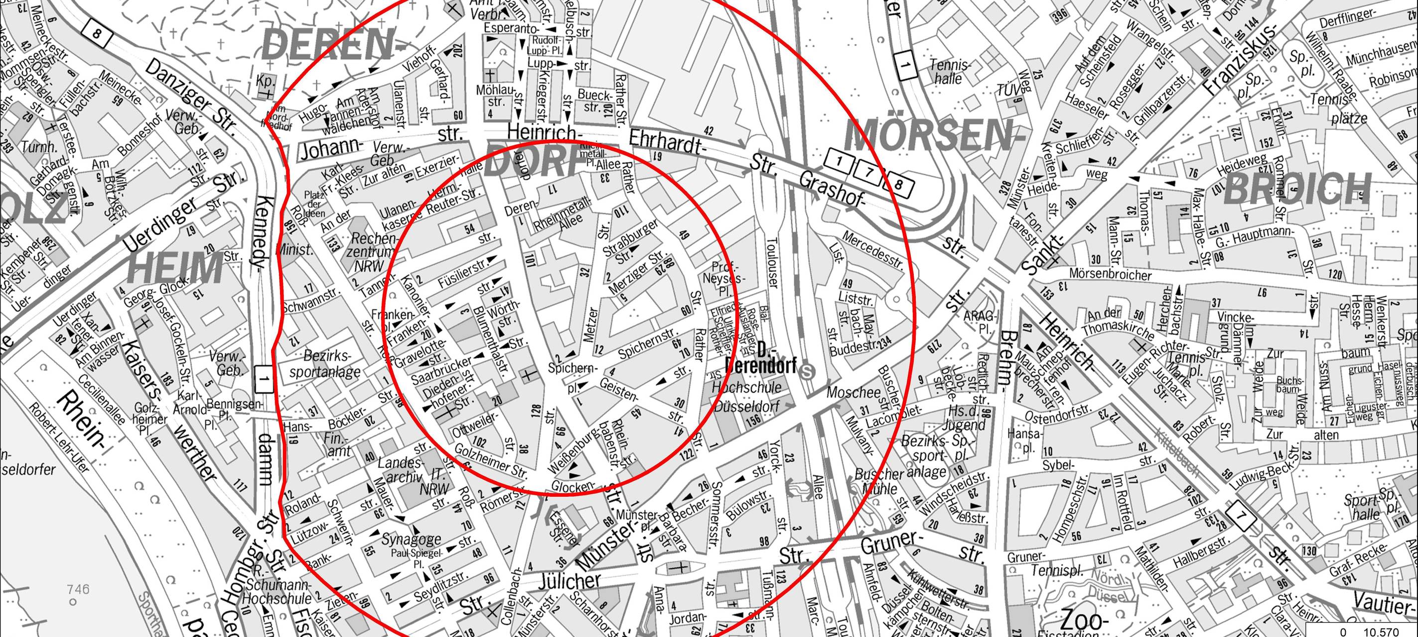 Bombe in Derendorf erfolgreich entschärft