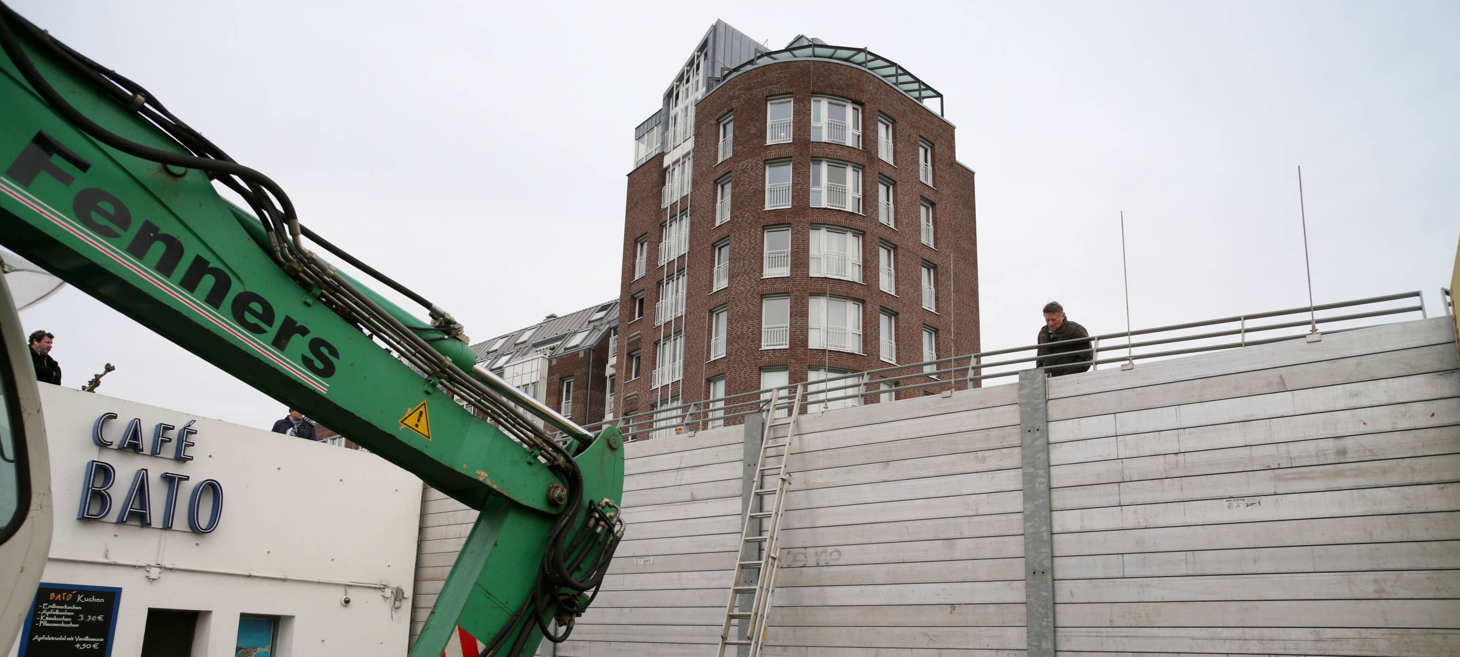 Hochwasser: Ab morgen soll der Rheinpegel wieder fallen
