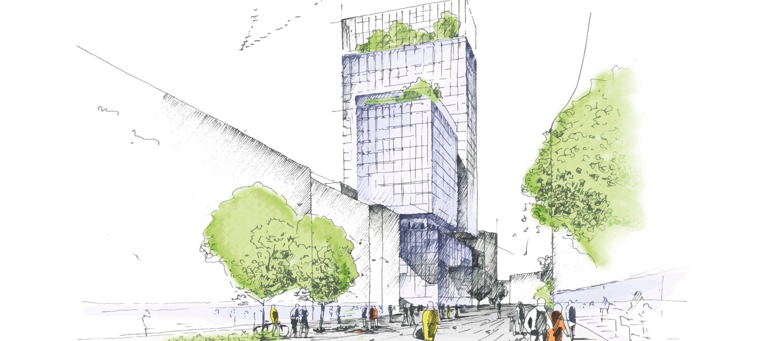 Neues Technisches Rathaus in Oberbilk