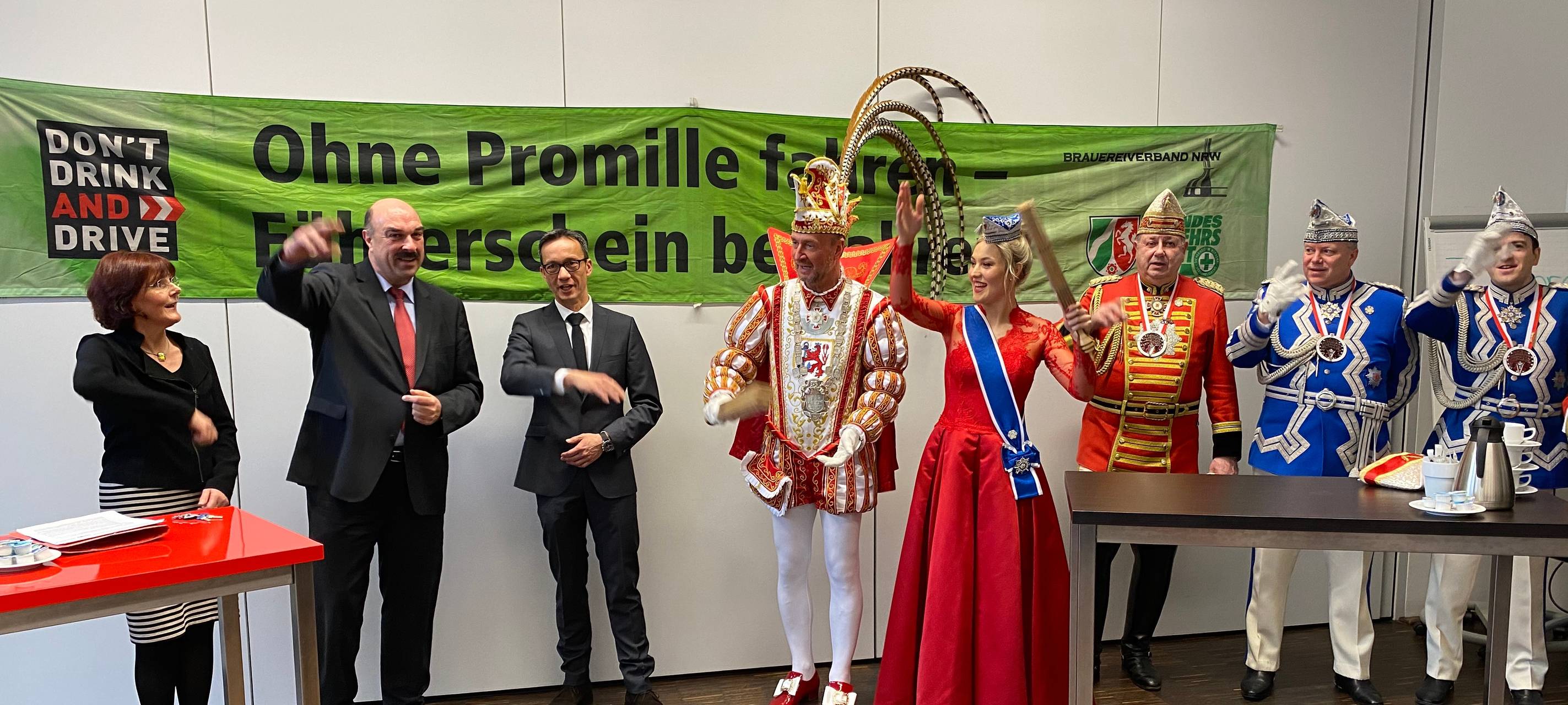 Karneval: Don't drink and drive