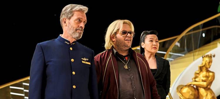 Kapitän Clark und seine Gäste.