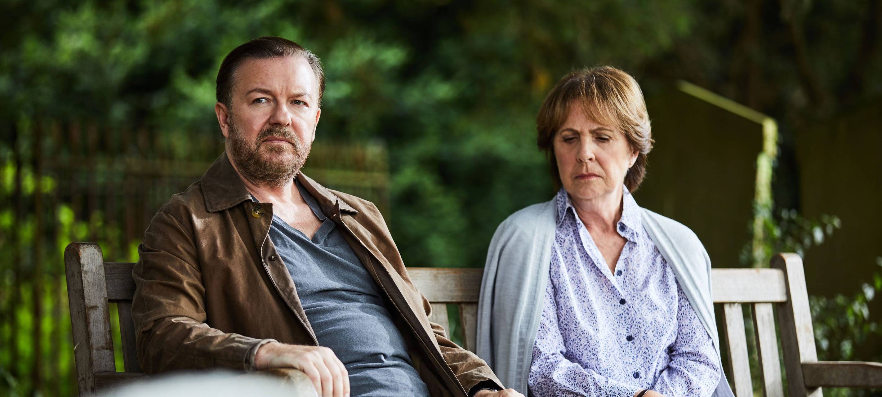 Tony auf dem Friedhof.