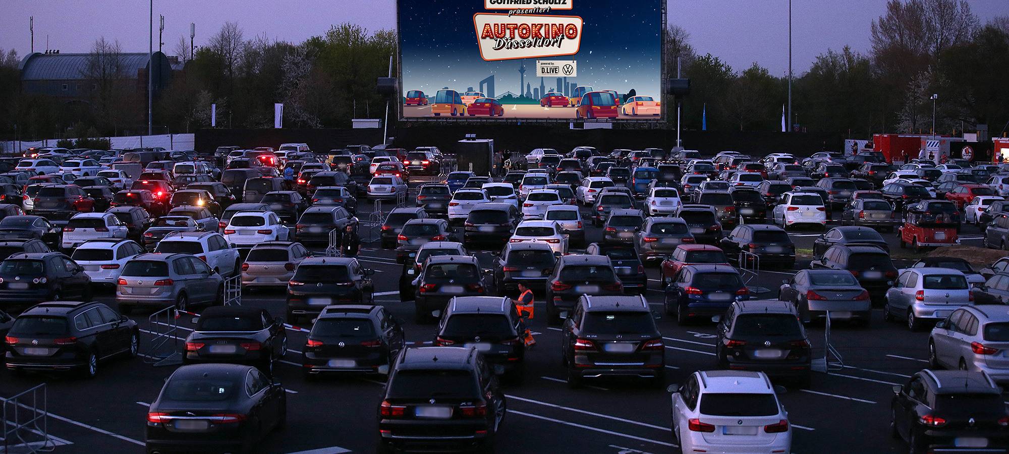 Autokino wird sehr gut angenommen