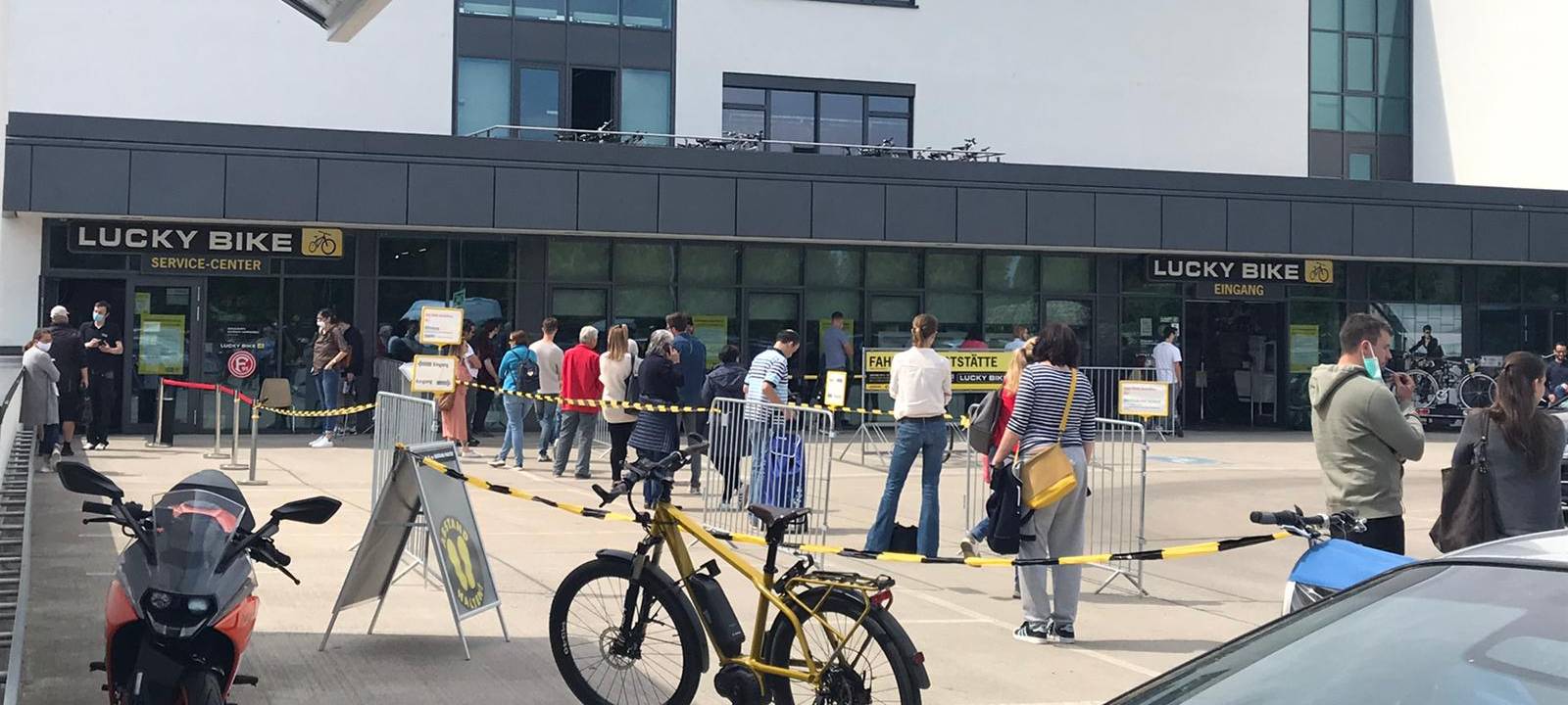 Fahrradgeschäft in Düsseldorf boomt
