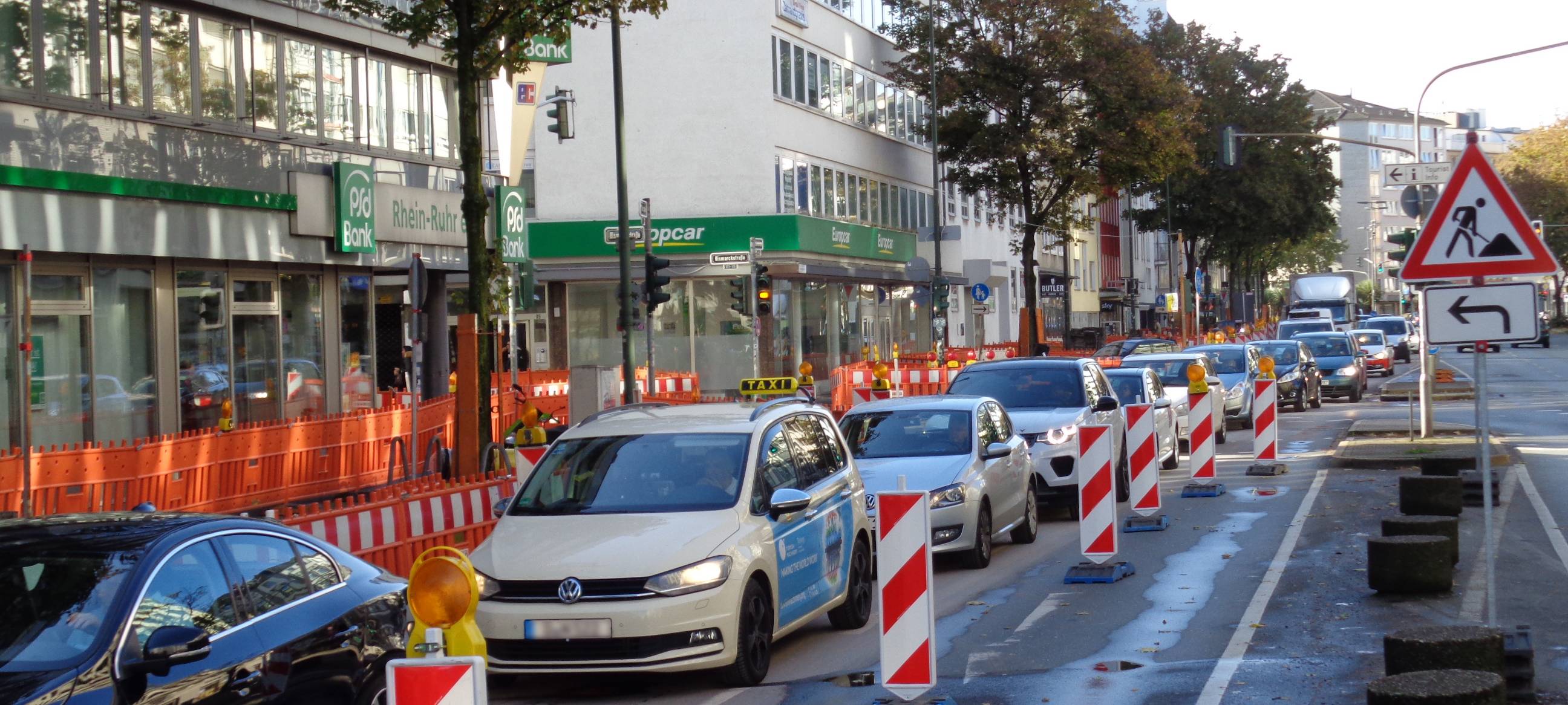 Düsseldorfer Sommerbaustellen 2020 - hier baut die Stadt