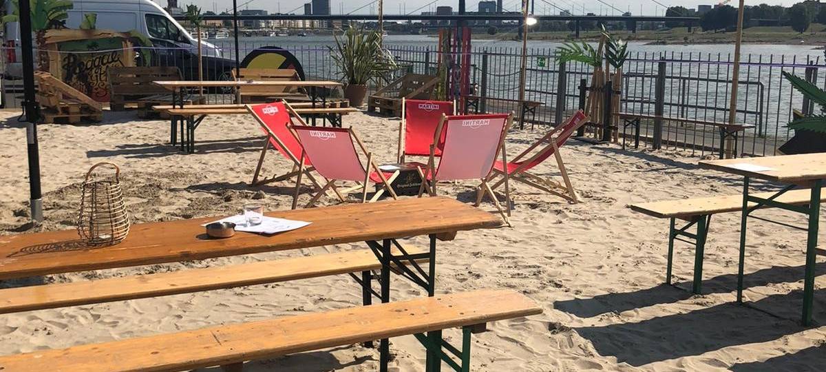 Beachclub Düsseldorf zieht in den Nordpark