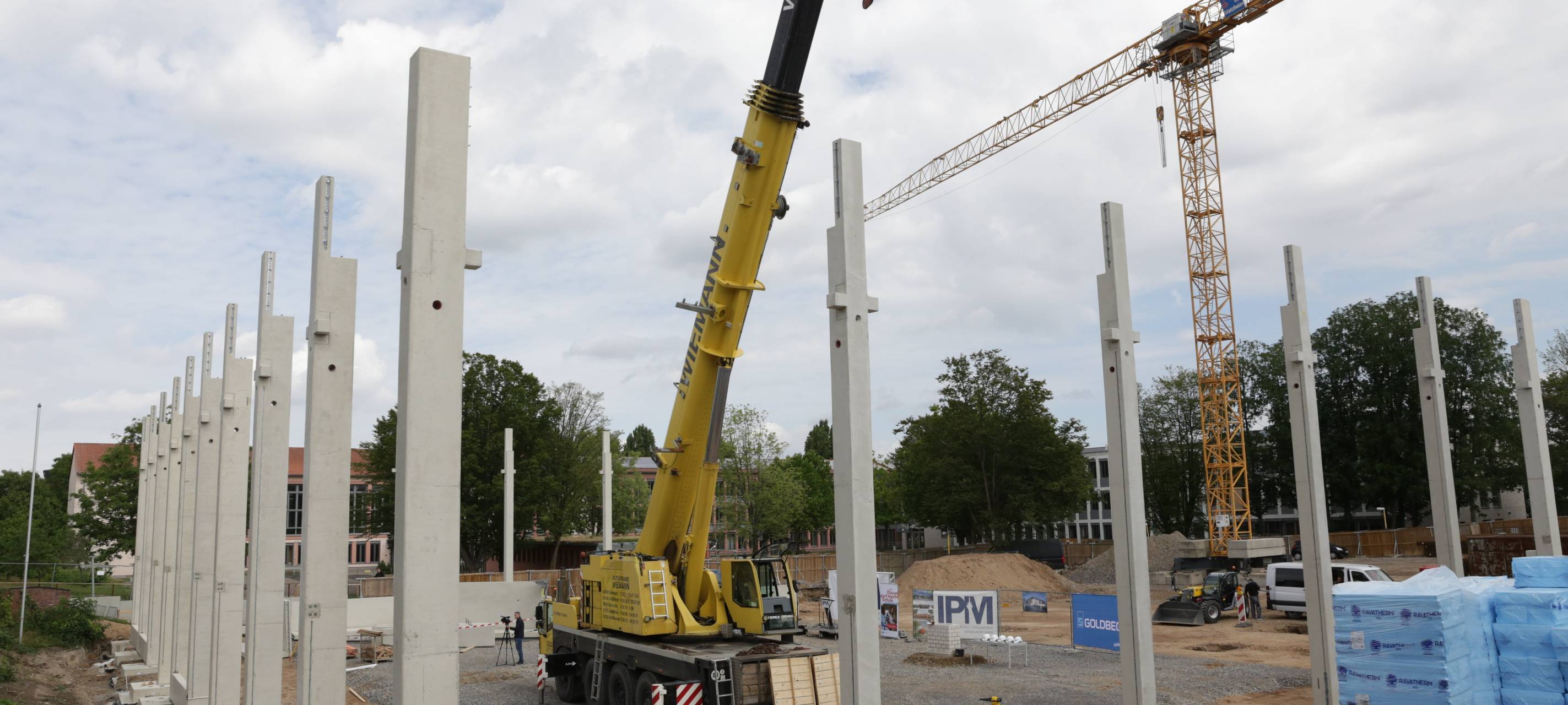 Düsseldorf: Grundsteinlegung für neues Wohnquartier