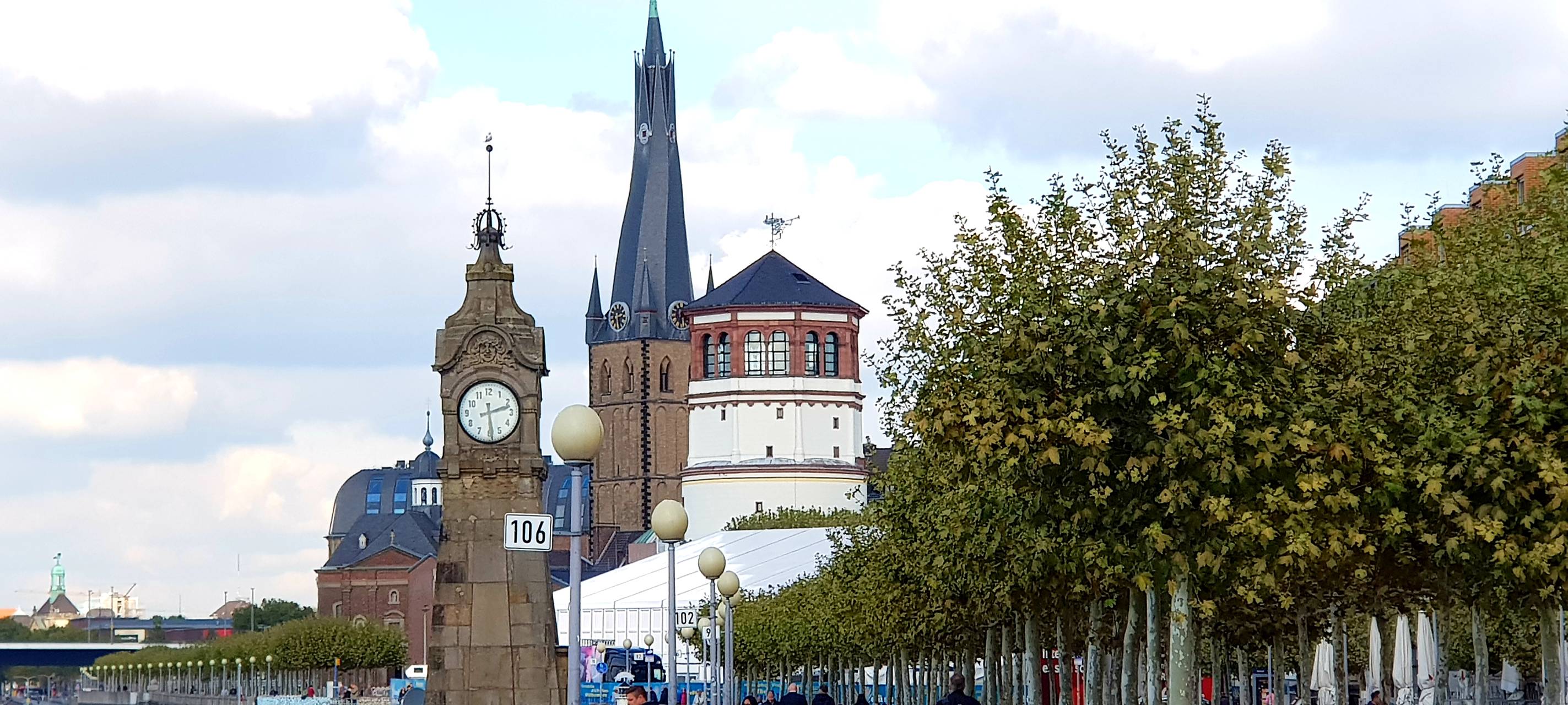 Maßnahmen an Düsseldorfs Rheinufer werden verschärft