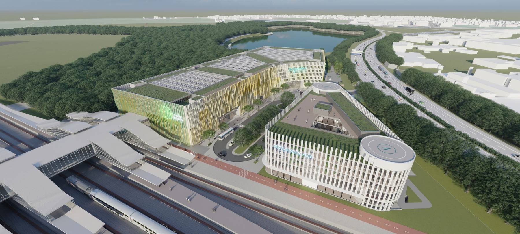 Düsseldorf: Innovationscampus am Flughafen