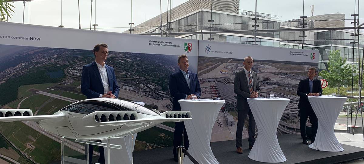Düsseldorf: Flugtaxis sollen ab 2025 in NRW an den Start gehen
