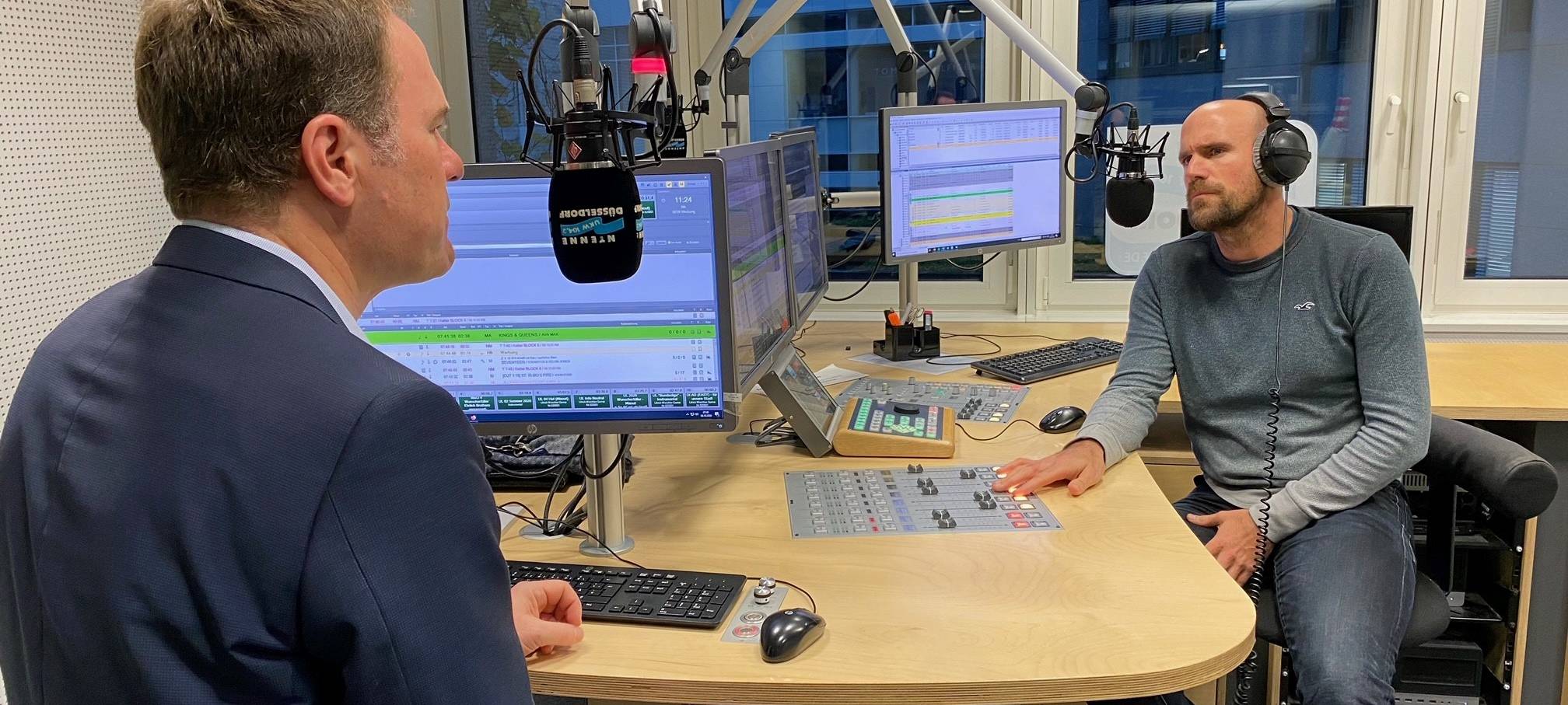 Stephan Keller im Interview bei Antenne Düsseldorf