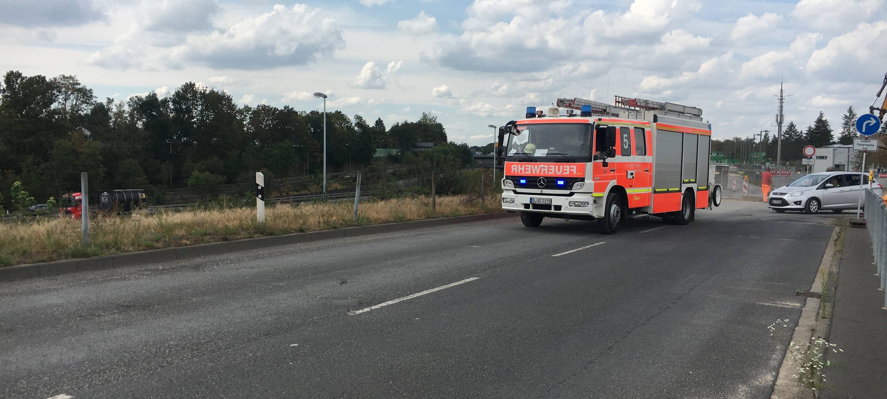 Brand in der Düsseldorfer Uni-Klinik