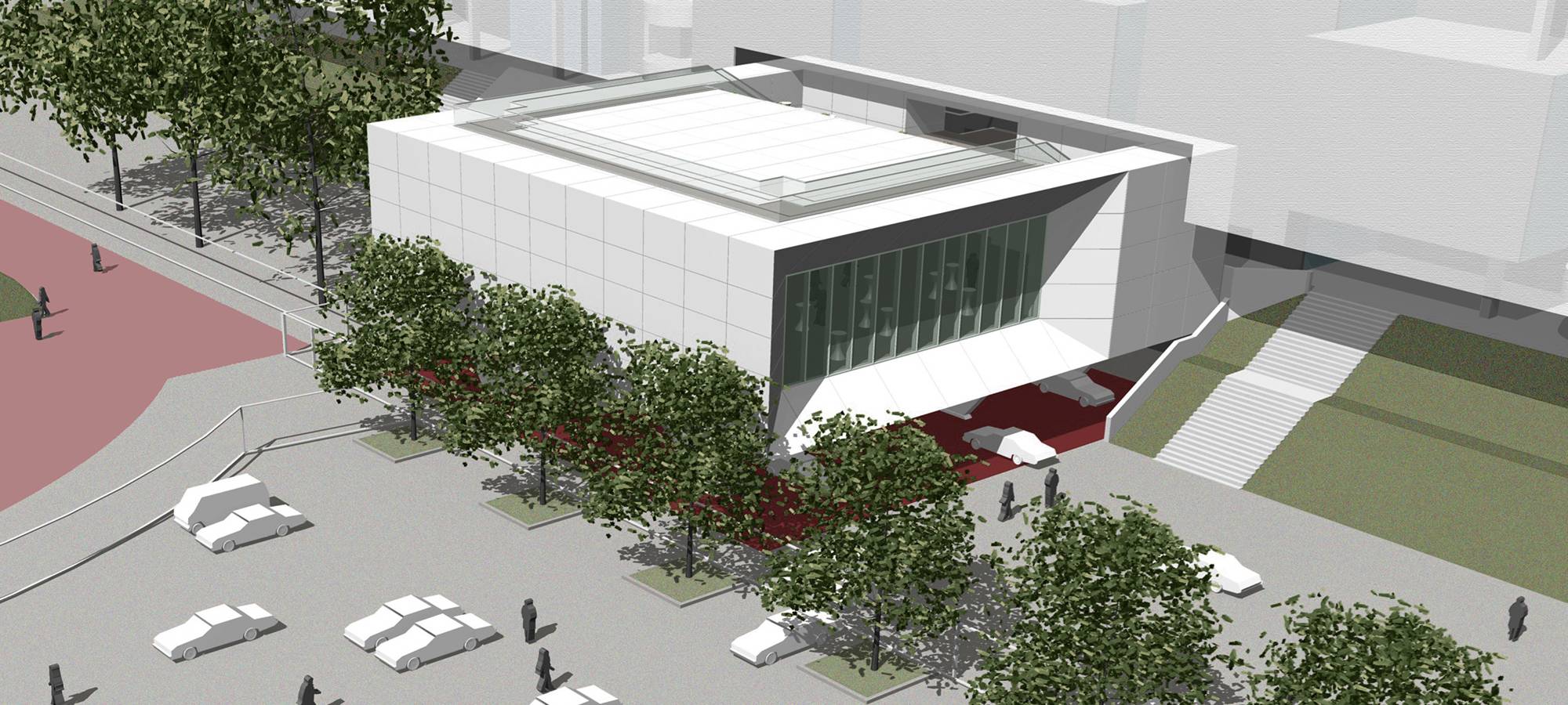 Düsseldorfer Arena bekommt einen Anbau