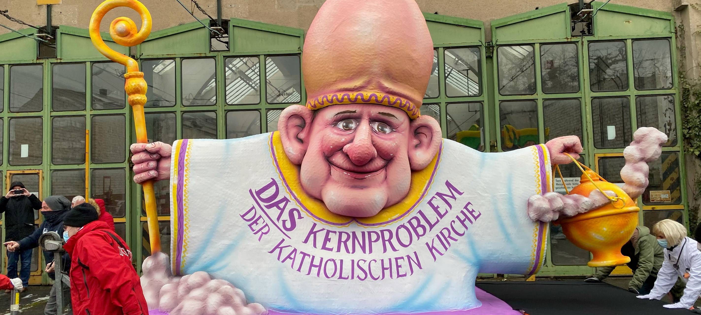Rosenmontag in Düsseldorf: Die Mottowagen 2021