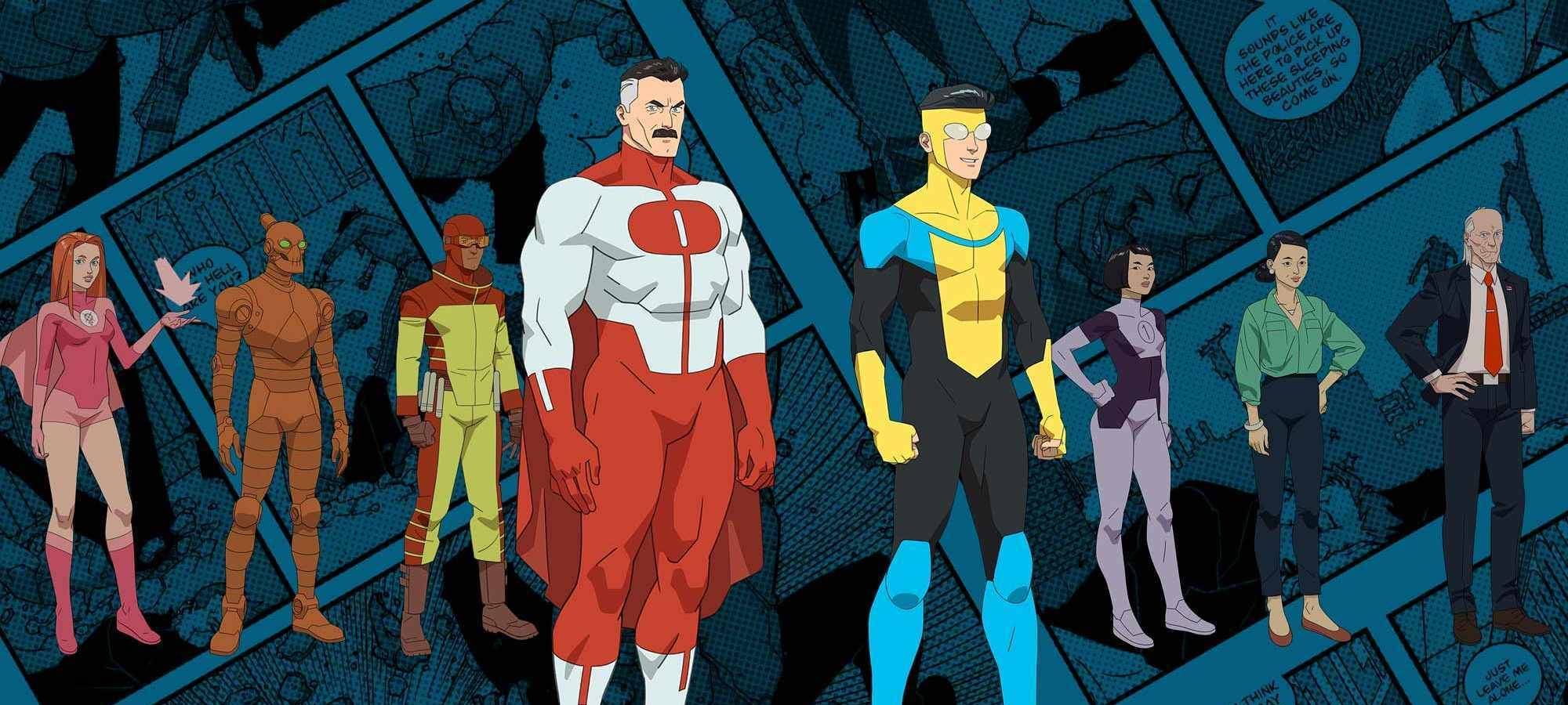 Die Superheldentruppe.