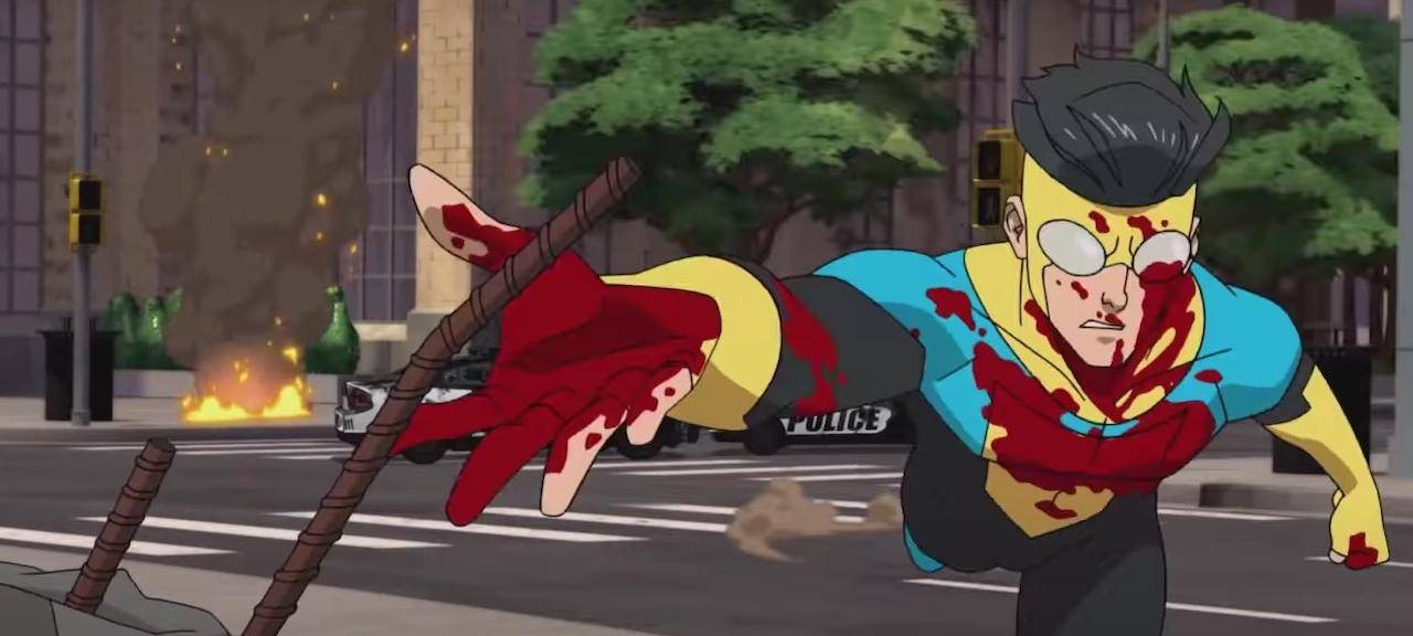 Invincible im Kampf.