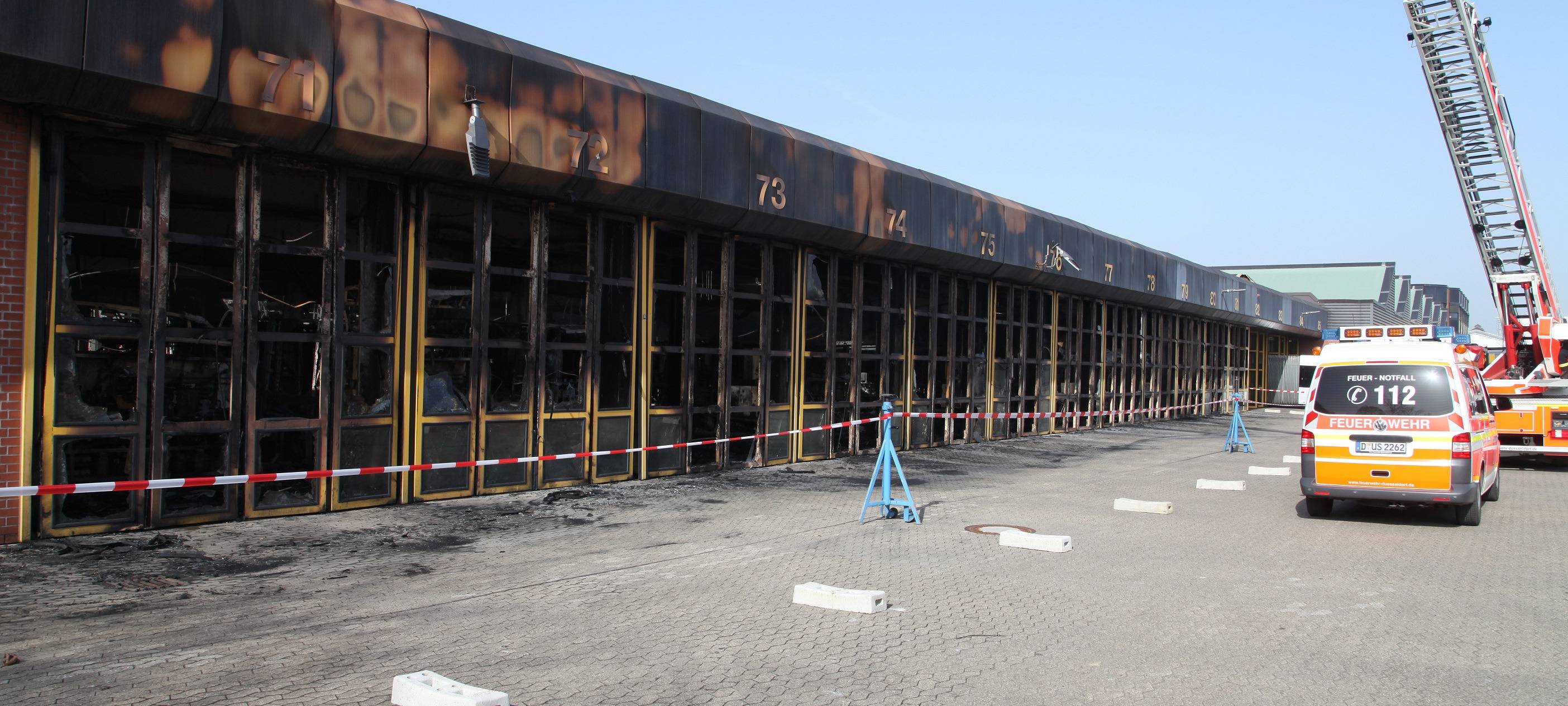 Ursache für Großbrand in Düsseldorf-Heerdt geklärt