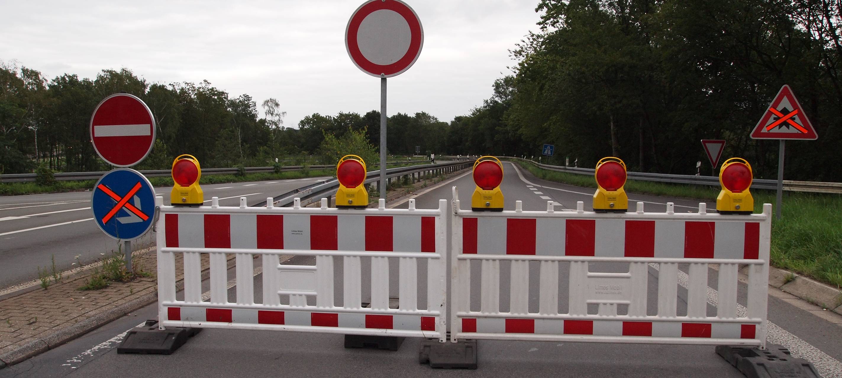Bauarbeiten im Kreuz Hilden und am Dreieck Düsseldorf-Süd