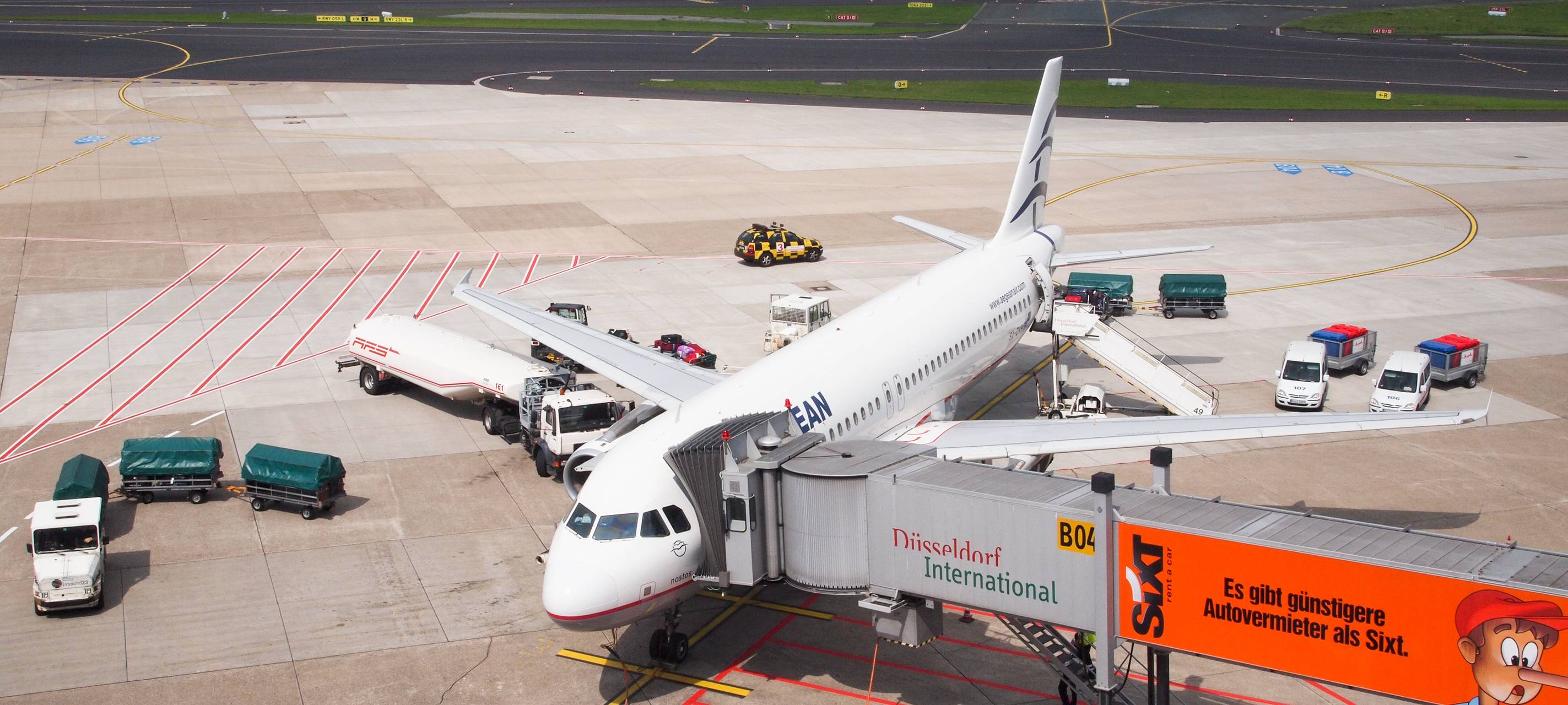 Düsseldorfer Flughafen bekommt eine 2,3