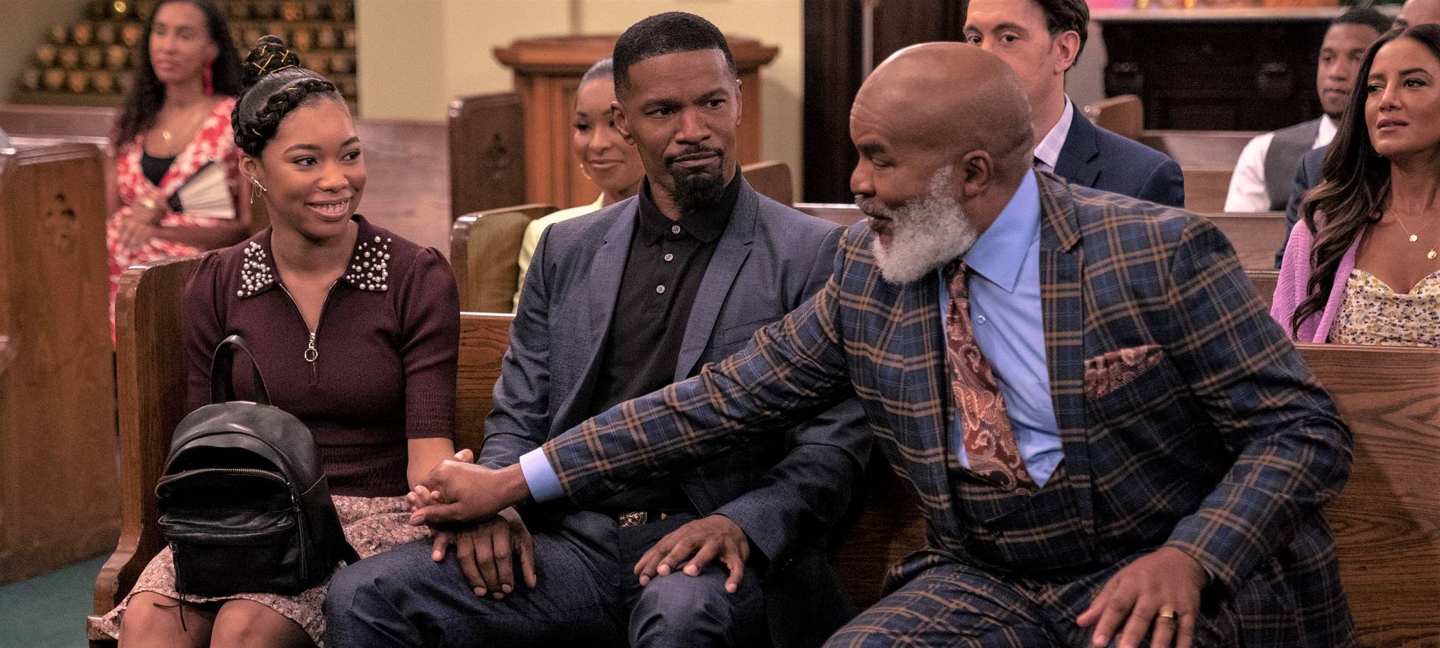 Grandpa Pops in der Kirche.