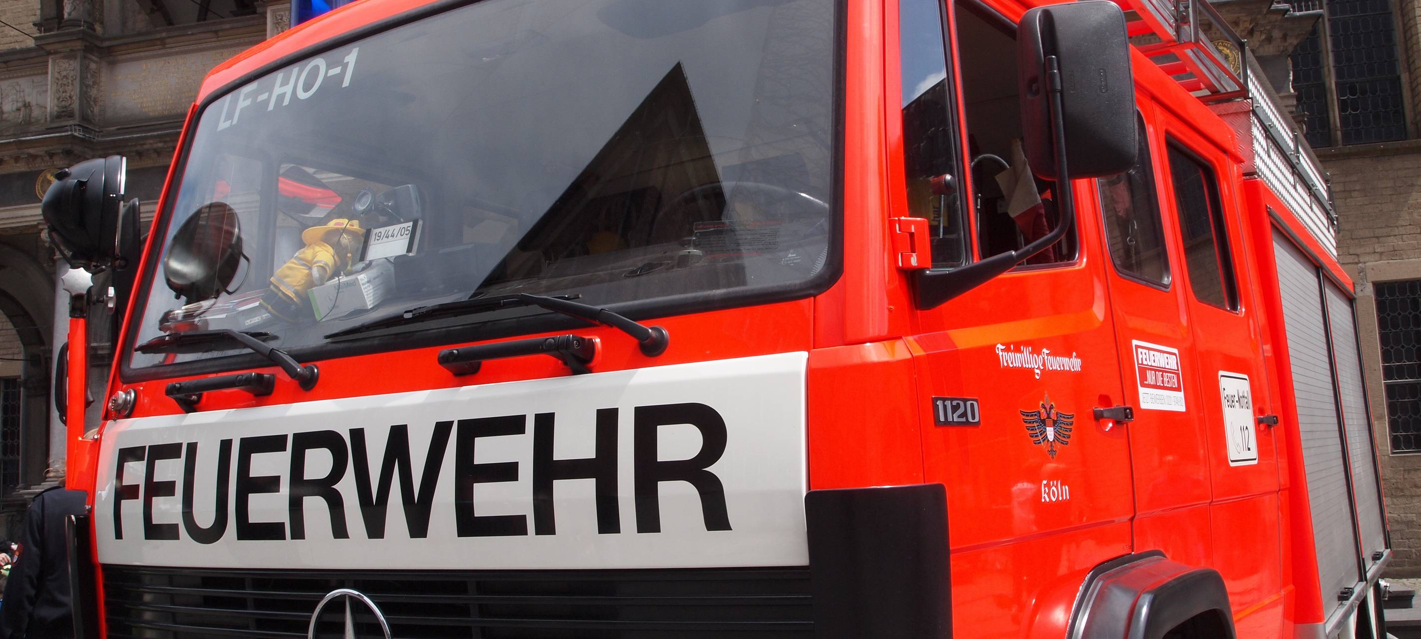 Feuerwehr in Holthausen im Einsatz