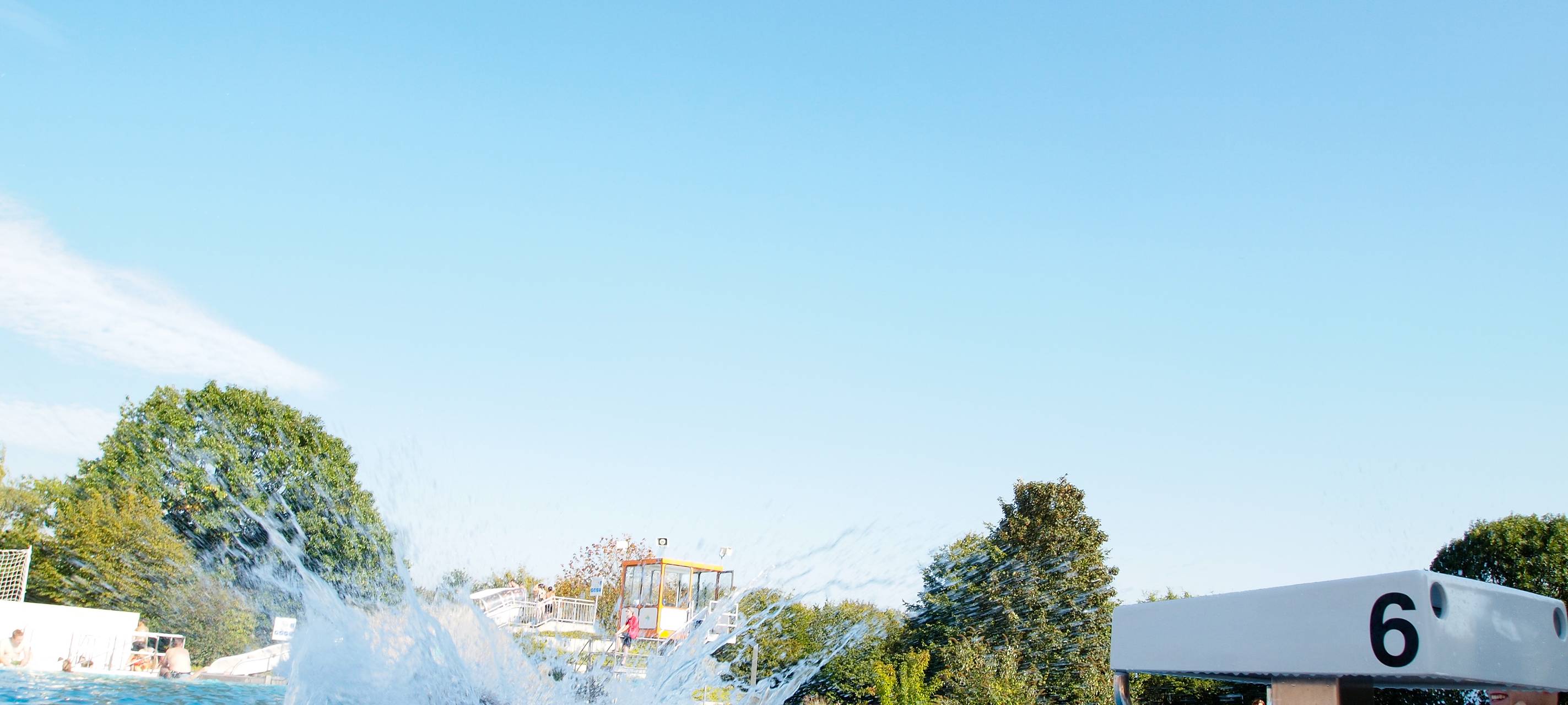 Weniger Andrang in den Düsseldorfer Freibädern