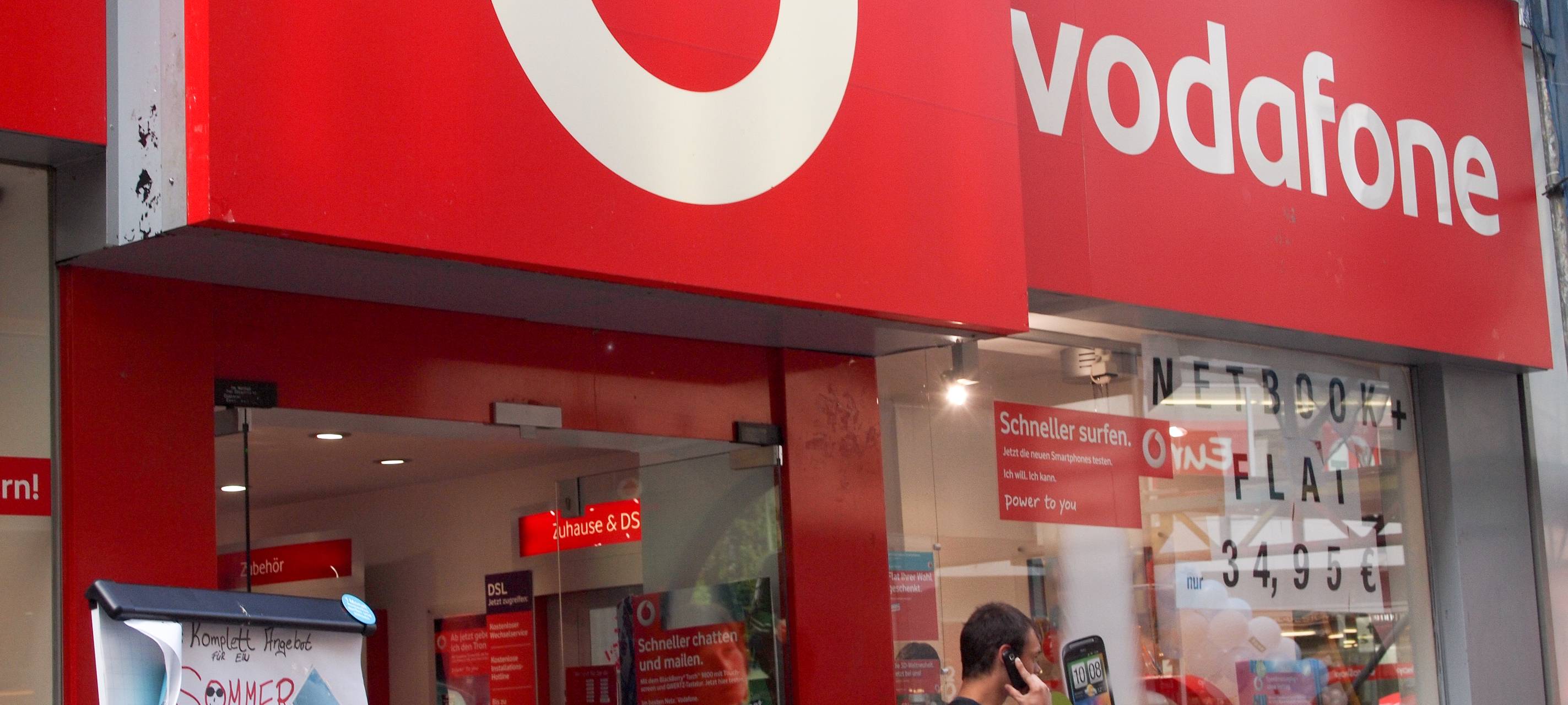 Klageregister: Vodafone aus Düsseldorf im Fokus