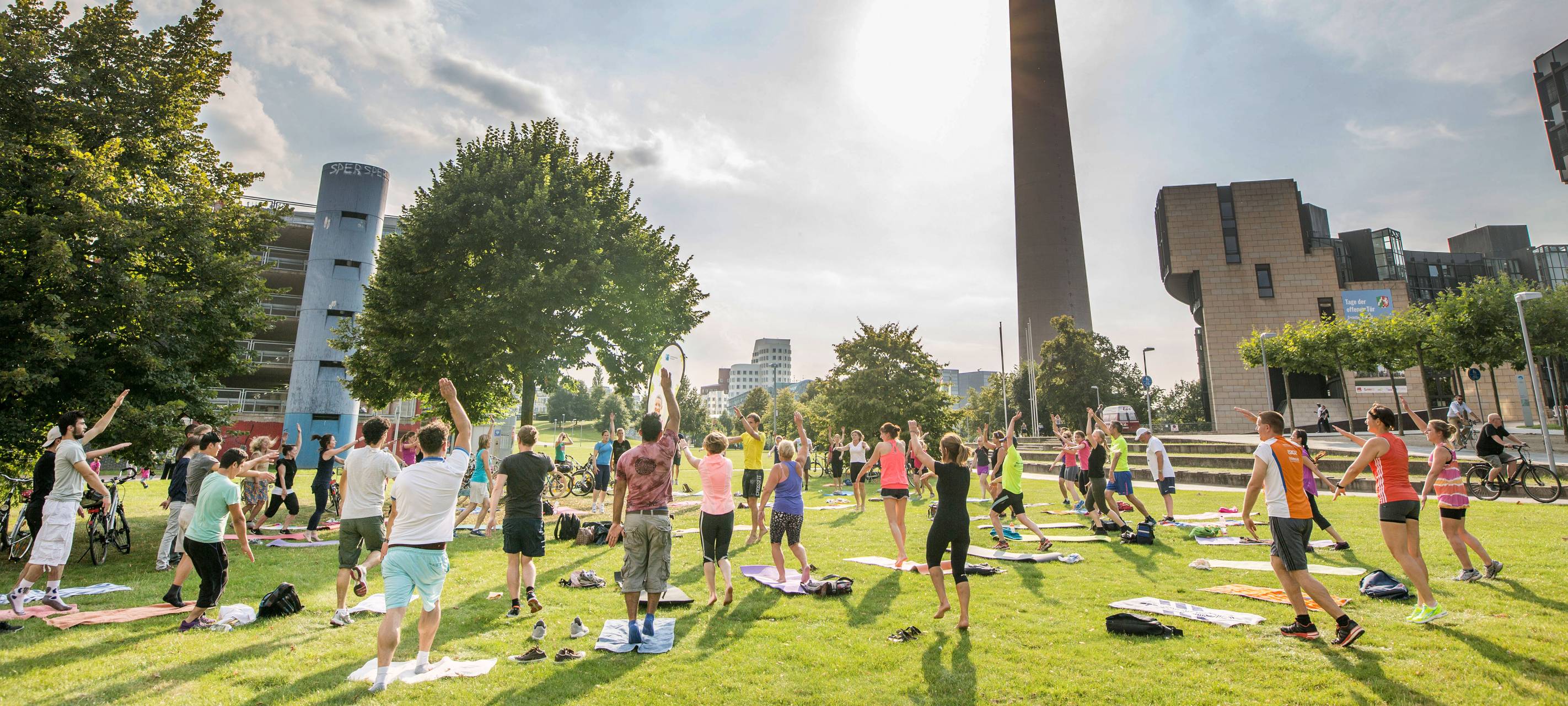 "Sport im Park" startet in Düsseldorf