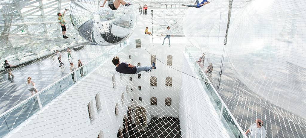 Düsseldorf: Installation "In Orbit" im K21 wird abgebaut