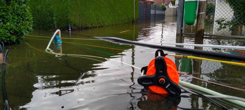 Hochwasser in Düsseldorf: Die Lage ist weiter dramatisch