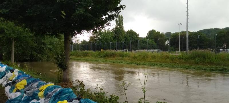 Hochwasser in Düsseldorf: Die Lage ist weiter dramatisch