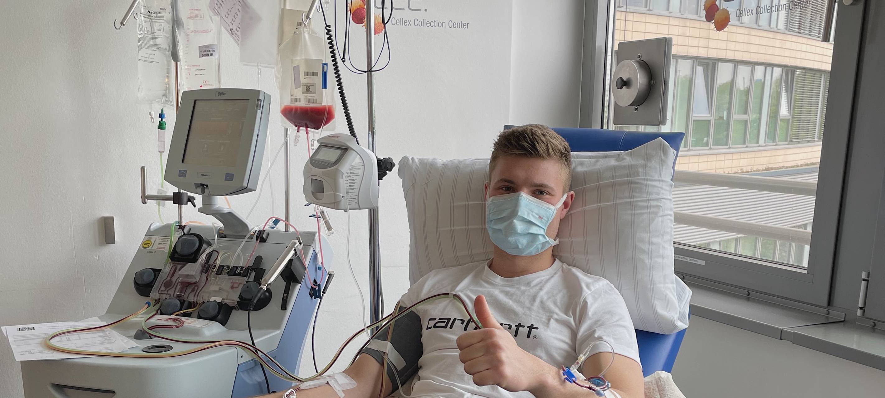Feuerwehr ruft zu Stammzellenspenden auf