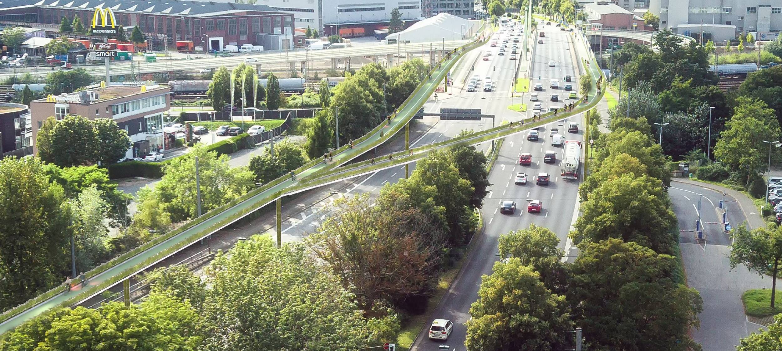 Düsseldorf: Reaktionen zu Hochstraßen-Plänen