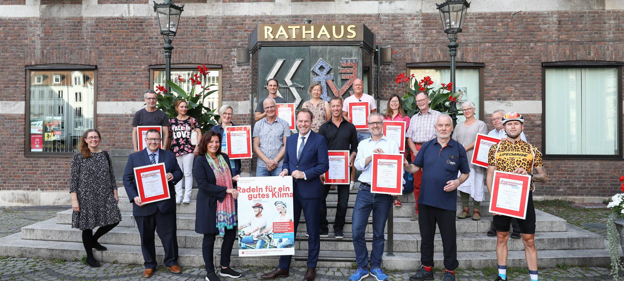 Stadtradeln-Champions in Düsseldorf geehrt