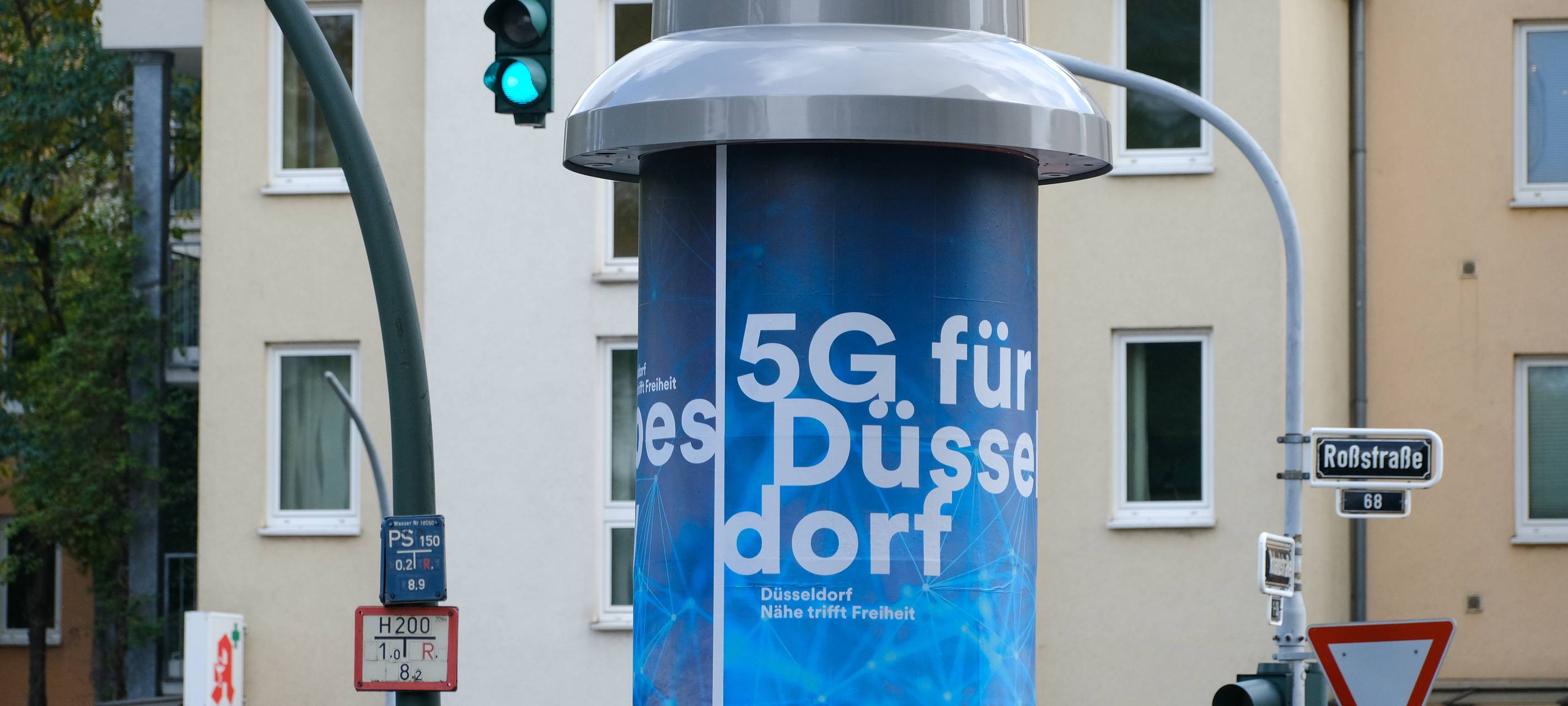 Düsseldorf bekommt mehr 5G-Empfang