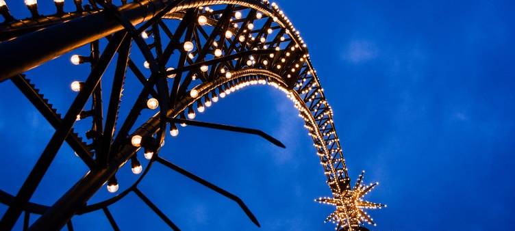 Weihnachtsmarkzeit: Der Licherdom auf der Königsallee