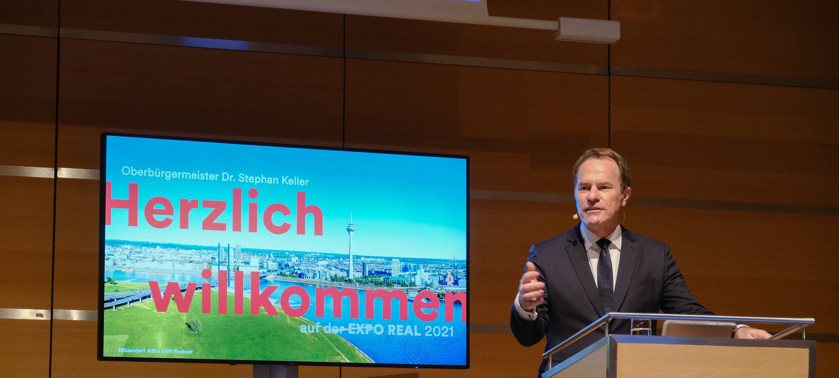 Immobilien-Messe Expo Real: Pläne für Düsseldorf vorgestellt